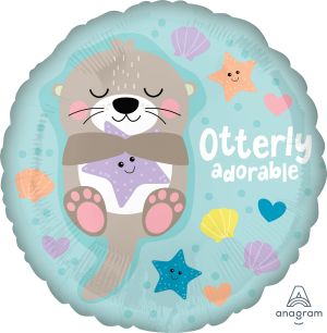 18" Otterly Adorable Balloon