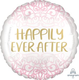 18" Happily Ever After Flourish Balloon