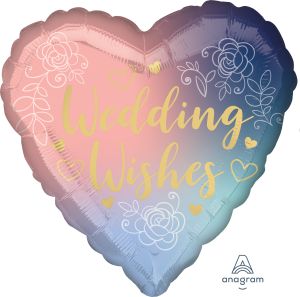 18" Twilight Lace Wedding Balloon
