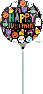 04" Halloween Happy Faces Balloon