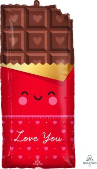 SuperShape Chocolate Love Balloon
