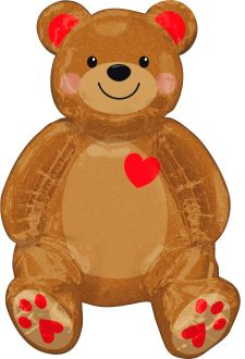 CI: Figurine Sitting Teddy Balloon