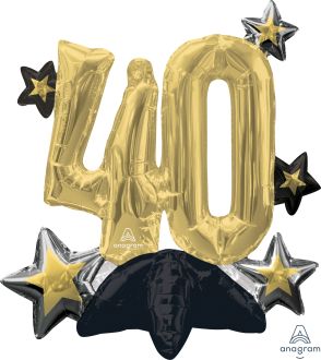 CI: Figurine Celebrate 40 Balloon