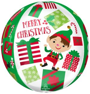 Orbz Sabta and Elf Christmas Balloon