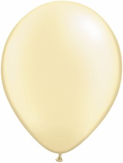 11" Pastel Pearl Ivory (100pcs) Qualatex Balloons