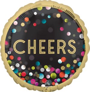 18" Colourful Confetti Balloon