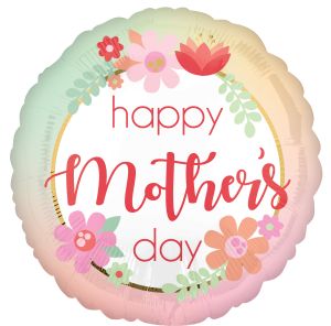 Jumbo Happy Mothers Day Filtered Ombre Balloon