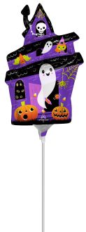 Mini Shape Halloween Haunted House Balloon