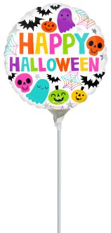 09" Colourful and Creepy Halloween Balloon