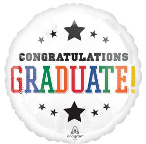Jumbo Congratulations Graduation Brights Balloon