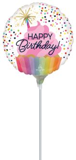 09" Confetti Sprinkle Birthday Balloon