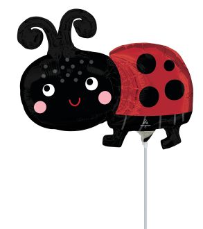 Minishape Happy Ladybug Balloon