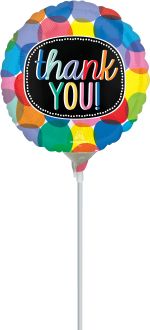 09" Bubbly Thank You Balloon