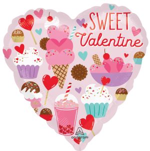 Standard Sweet Valentine Balloon