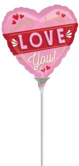 04" Retro Love Balloon