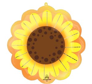 SuperShape Sunflower Glow Balloon