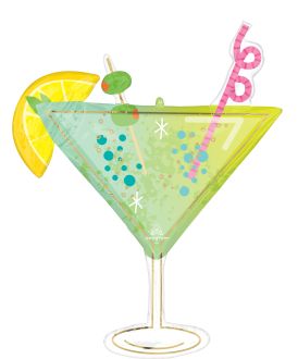 SuperShape Cocktail Surprise Balloon