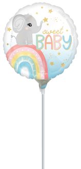 09" Satin Baby Elephant Balloon