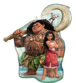 SuperShape Moana and Maui Balloon