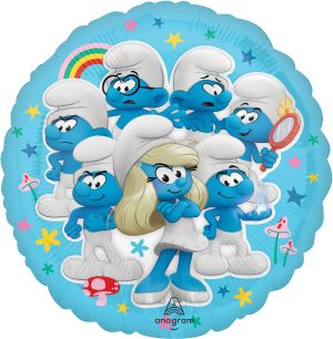 Standard Smurfs Movie Balloon