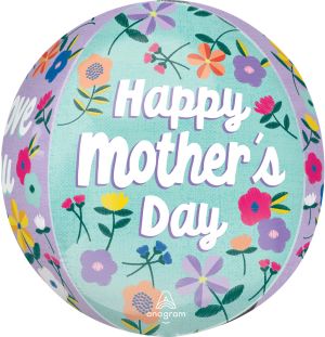Orbz Happy Mothers Day Threaded Love Balloon
