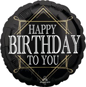Standard Prime of Life Birthday Balloon