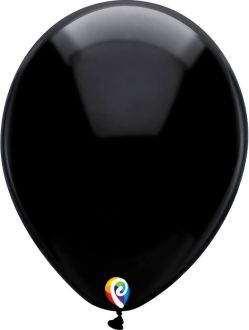 Funsational 12" Black (15pcs) Balloons