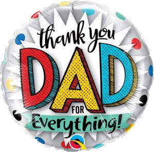 09" Thank You Dad For Everything Balloon