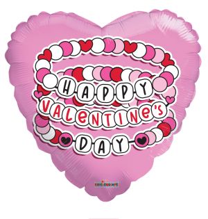 18" Valentines Bracelet Balloon