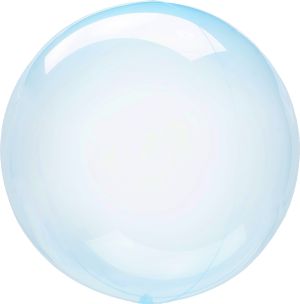 Crystal Clearz 18" Blue Balloon