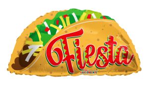 18" Taco Fiesta Balloon