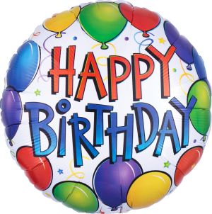 18" Balloon Fun Birthday