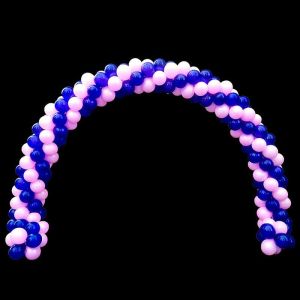 13 ft Balloon Arch with Metal Base Plates