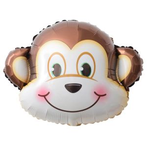 18" Monkey Head Balloon