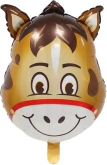 18" Horse Head Balloon