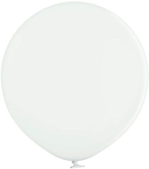 24" Standard White (5pcs) Belbal Balloons
