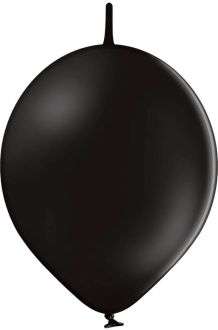 11" Standard Black Linking (50pcs) Belbal Balloons