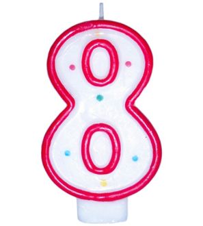 Candle Number 8