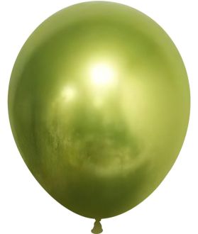 12" Chrome Fruit Green (50pcs) Celetex Balloons