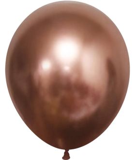 12" Chrome Rose Gold (50pcs) Celetex Balloons