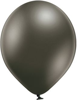 17" Glossy Anthracite (25pcs) Belbal Balloons