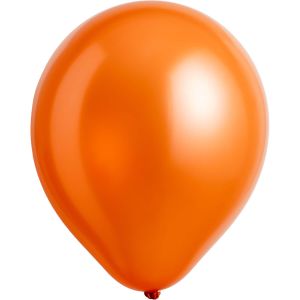 05" Metallic Tangerine (100pcs) Everts Balloons