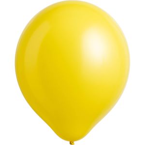 11" Standard Yellow Sunshine (50pcs) Everts Balloons