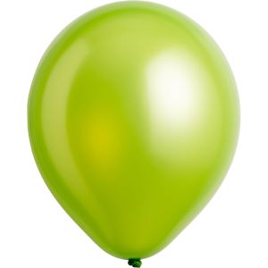 14" Metallic Kiwi (50pcs) Everts Balloons