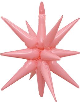 Magic Starburst 22" Baby Pink Balloon