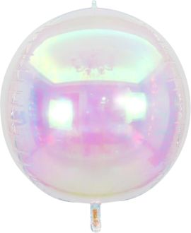 Orb 60" Iridescent Clear Balloon (air only)