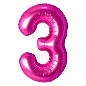 34" Rose Number 3 Airise Balloon