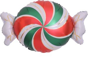 18" Peppermint Candy Balloon