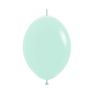 06" Pastel Matte Green Link-O-Loons (50pcs) Sempertex Balloons