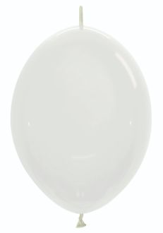 12" Crystal Clear Link-O-Loons (25pcs) Sempertex Balloons